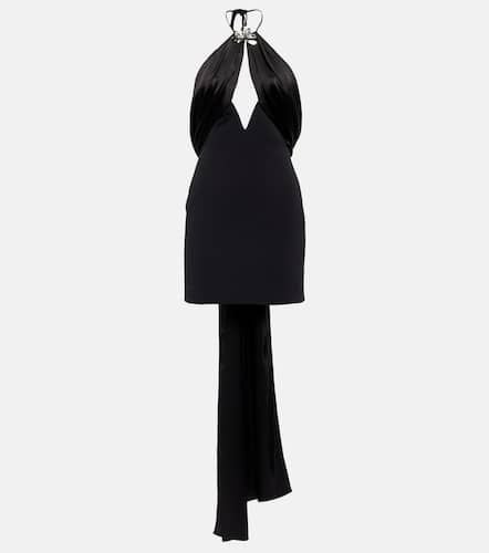 Embellished halter-neck minidress - David Koma - Modalova