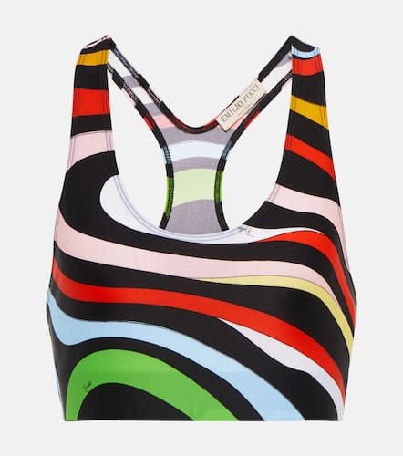 Pucci Printed cropped tank top - Pucci - Modalova