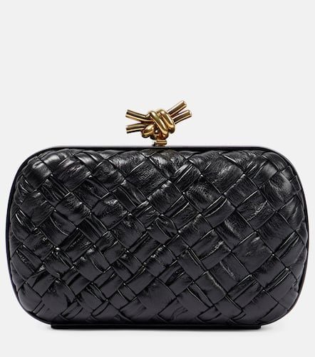 Bottega Veneta Knot leather clutch - Bottega Veneta - Modalova