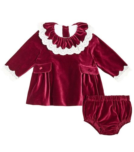 Set Daroca de vestido y pololos de terciopelo - La Coqueta - Modalova