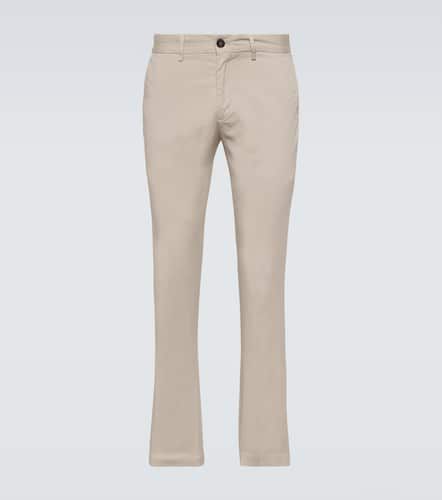 Pantalones chinos slim de sarga de algodón - Sunspel - Modalova