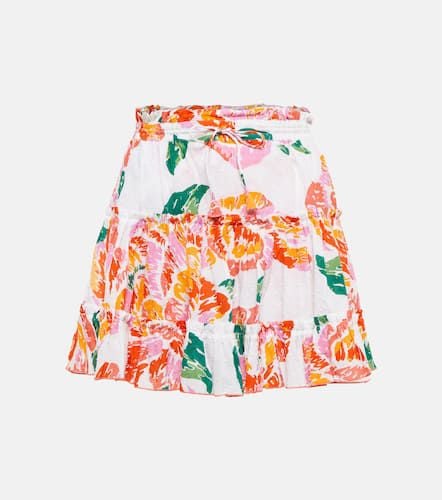 Clara printed cotton miniskirt - Poupette St Barth - Modalova