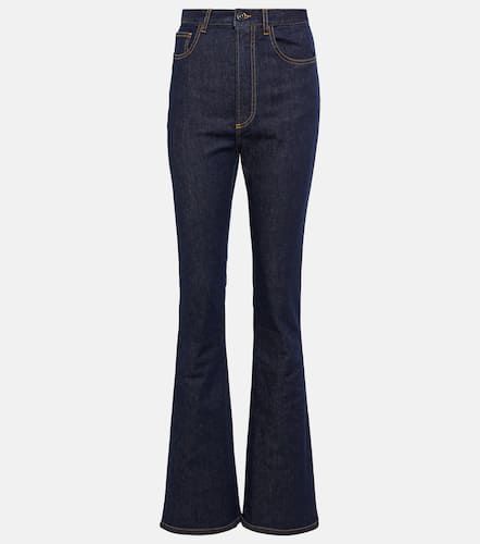 Alaïa High-Rise Flared Jeans - Alaia - Modalova