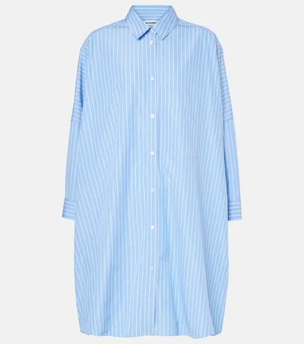 Camicia in popeline di cotone a righe - Jil Sander - Modalova