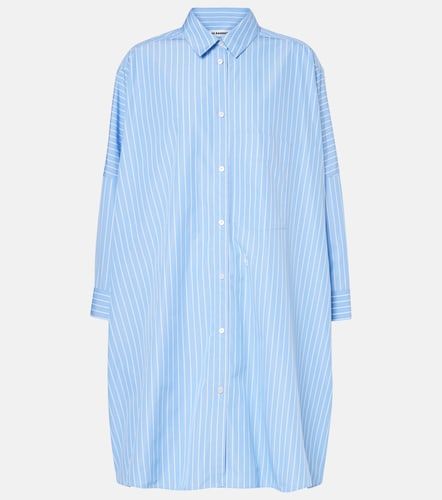 Camisa de popelín de algodón a rayas - Jil Sander - Modalova