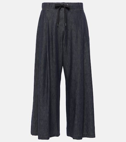 Cropped mid-rise flared jeans - Brunello Cucinelli - Modalova