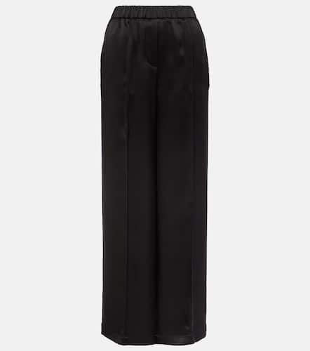 Loewe Silk wide-leg pants - Loewe - Modalova