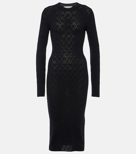 Abito midi in cotone e lana - Ami Paris - Modalova