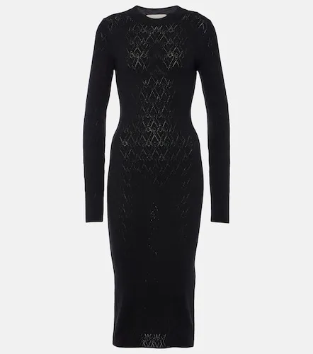 Gestricktes Midikleid aus Baumwolle und Wolle - Ami Paris - Modalova