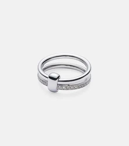 Together 18kt white gold ring with diamonds - Pomellato - Modalova