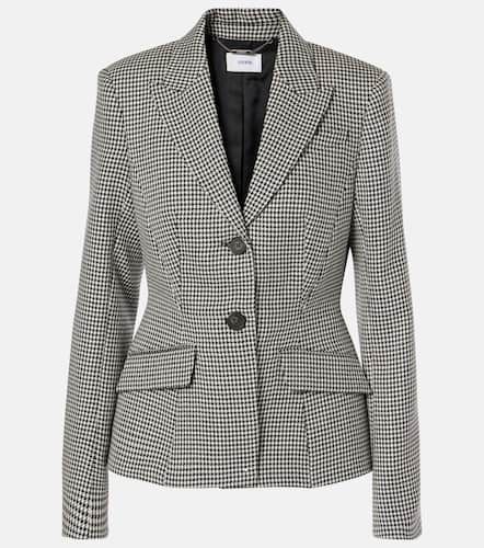 Tailored houndstooth wool blazer - Erdem - Modalova