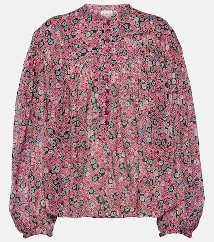 Salika printed cotton voile blouse - Marant Etoile - Modalova