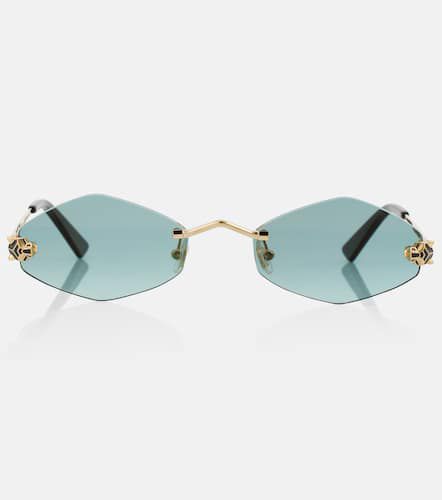 PanthÃ¨re de Cartier round sunglasses - Cartier Eyewear Collection - Modalova