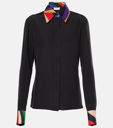Pucci Polo de crepé de seda - Pucci - Modalova