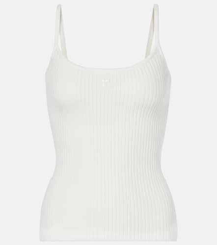 CourrÃ¨ges Reedition ribbed-knit top - Courreges - Modalova