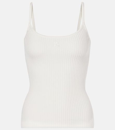 Courrèges Top Reedition aus Rippstrick - Courreges - Modalova