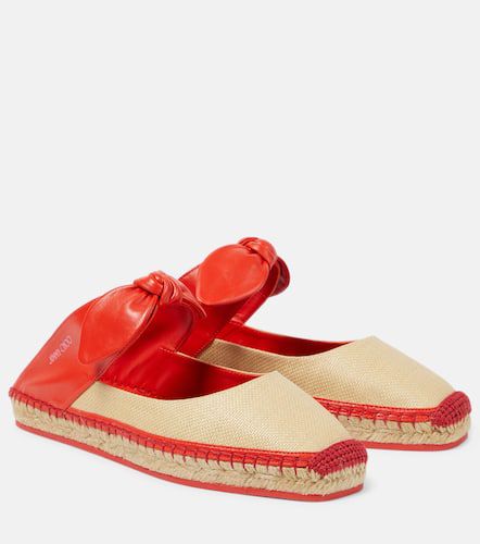 Reka leather and raffia espadrilles - Jimmy Choo - Modalova