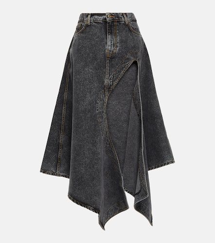 Evergreen denim midi skirt - Y/Project - Modalova