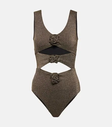 Beth floral-applique swimsuit - Alexandra Miro - Modalova
