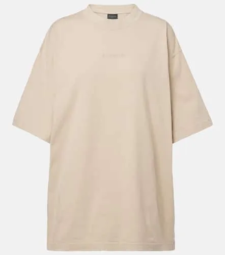 Logo cotton jersey T-shirt - Balenciaga - Modalova