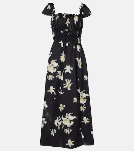 Robe midi en coton mélangé à fleurs - Altuzarra - Modalova