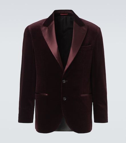 Blazer in velluto di cotone - Brunello Cucinelli - Modalova
