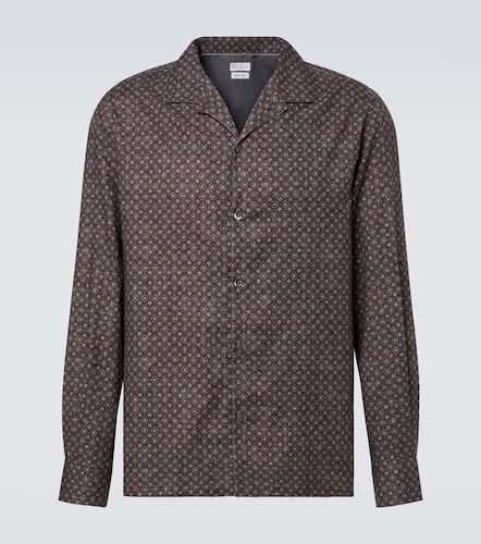 Printed cotton shirt - Brunello Cucinelli - Modalova