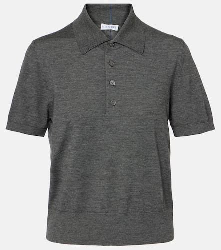 Burberry Wool polo shirt - Burberry - Modalova