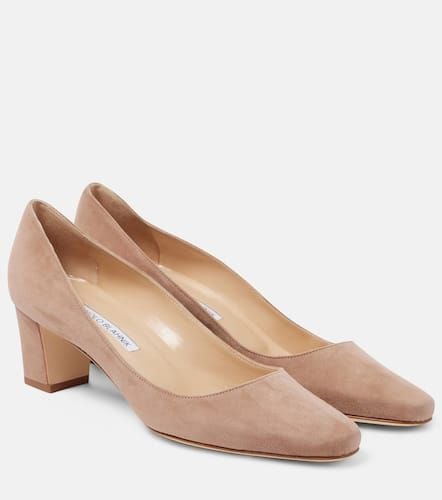 Okkatopla suede pumps - Manolo Blahnik - Modalova