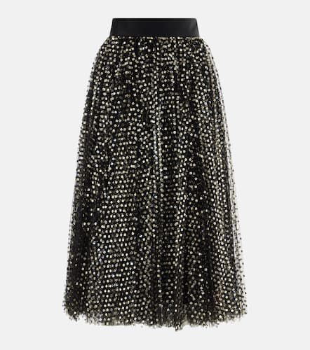 Gonna midi con paillettes - Dolce&Gabbana - Modalova