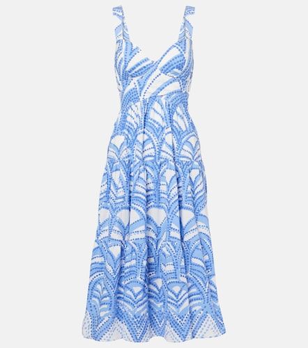 Abito midi Coco in cotone con stampa - Poupette St Barth - Modalova