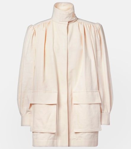 Chloe Gathered cotton canvas jacket - Chloe - Modalova