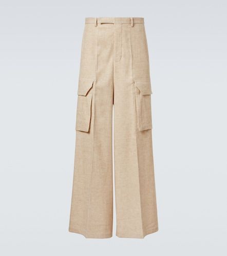 Pantaloni cargo Firebanks in cotone e lino - Rick Owens - Modalova