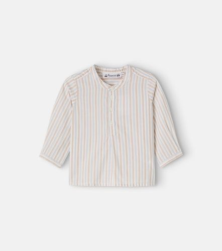 Bebé - camisa Polisson de algodón a rayas - Bonpoint - Modalova