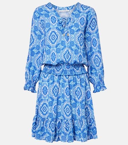 Mykonos printed smocked minidress - Heidi Klein - Modalova