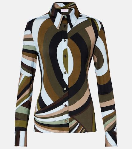 Pucci Camicia in seta Marmo - Pucci - Modalova