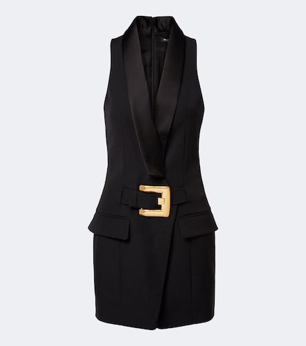 Balmain Virgin wool minidress - Balmain - Modalova