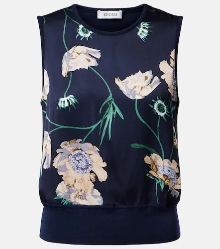 Erdem Chaleco de lana floral - Erdem - Modalova