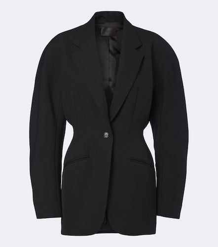 Blazer Grain de Poudre aus Schurwolle - Mugler - Modalova
