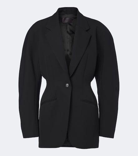 Blazer Grain de Poudre aus Schurwolle - Mugler - Modalova