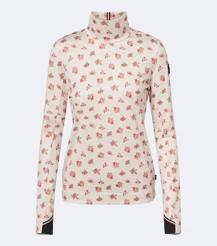 Top de esquí de cuello alto floral - Moncler Grenoble - Modalova