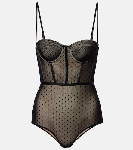 Zimmermann Dot mesh bodysuit - Zimmermann - Modalova