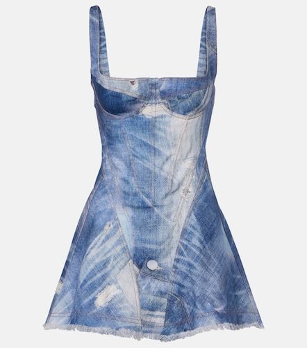 Abito corto di jeans - Roberto Cavalli - Modalova
