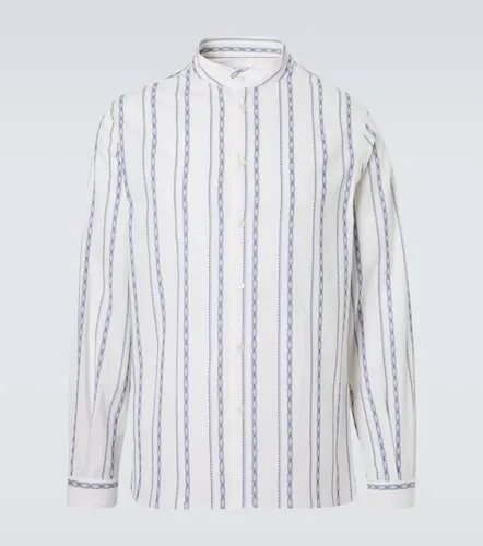 Camisa de algodón bordada - Brunello Cucinelli - Modalova