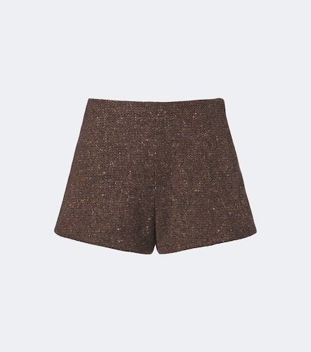 Wool and cashmere-blend boucle shorts - Ralph Lauren Collection - Modalova