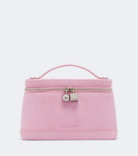 Beauty case Petit Vanity in suede stampato - Jacquemus - Modalova