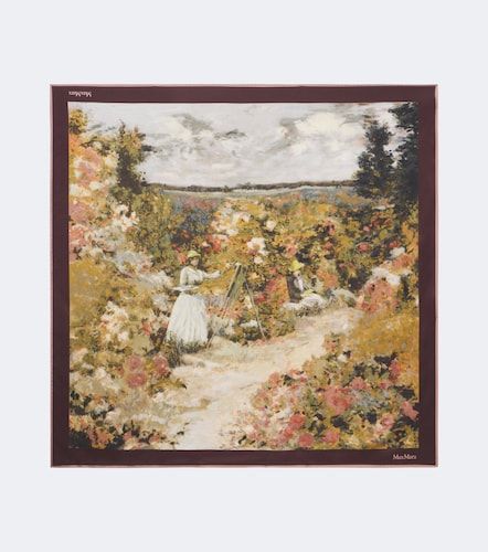 Max Mara Printed silk twill scarf - Max Mara - Modalova