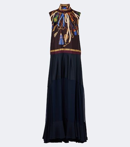 Bedruckte Robe aus Seiden-Twill - Etro - Modalova
