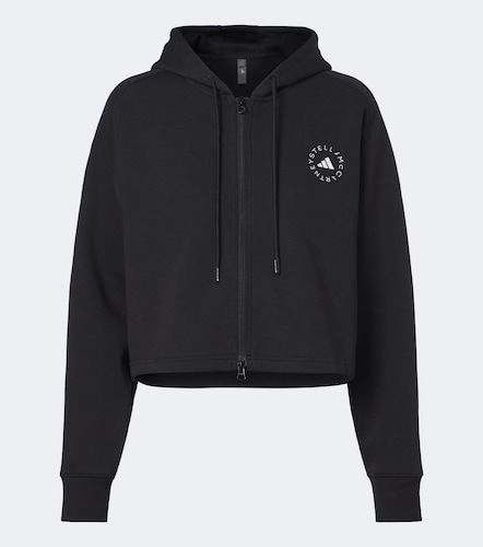 Sudadera cropped en mezcla de algodón - Adidas by Stella McCartney - Modalova