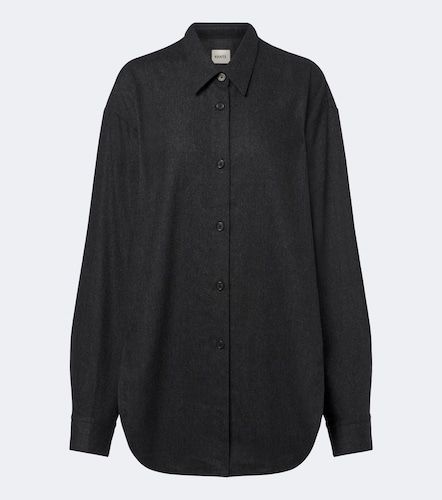 Camisa oversized Goya de lana y cachemir - Khaite - Modalova